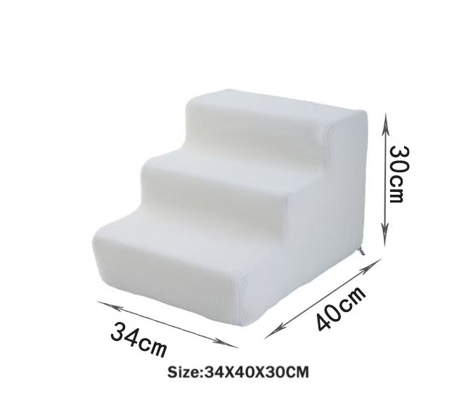 Pet Stairs with Non-Slip High-Density Foam by Select Society