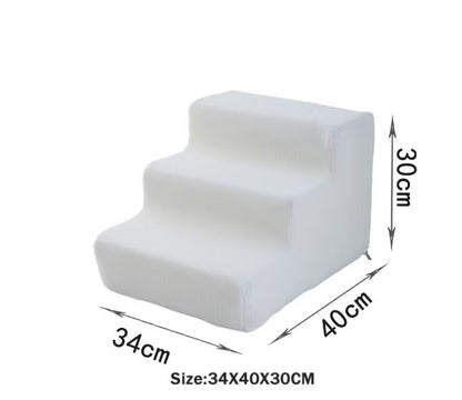 Pet Stairs with Non-Slip High-Density Foam by Select Society