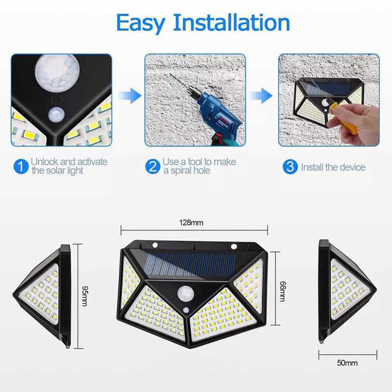 Select Society Solar Wall Light mounted on a modern home exterior, providing ambient and security lighting.