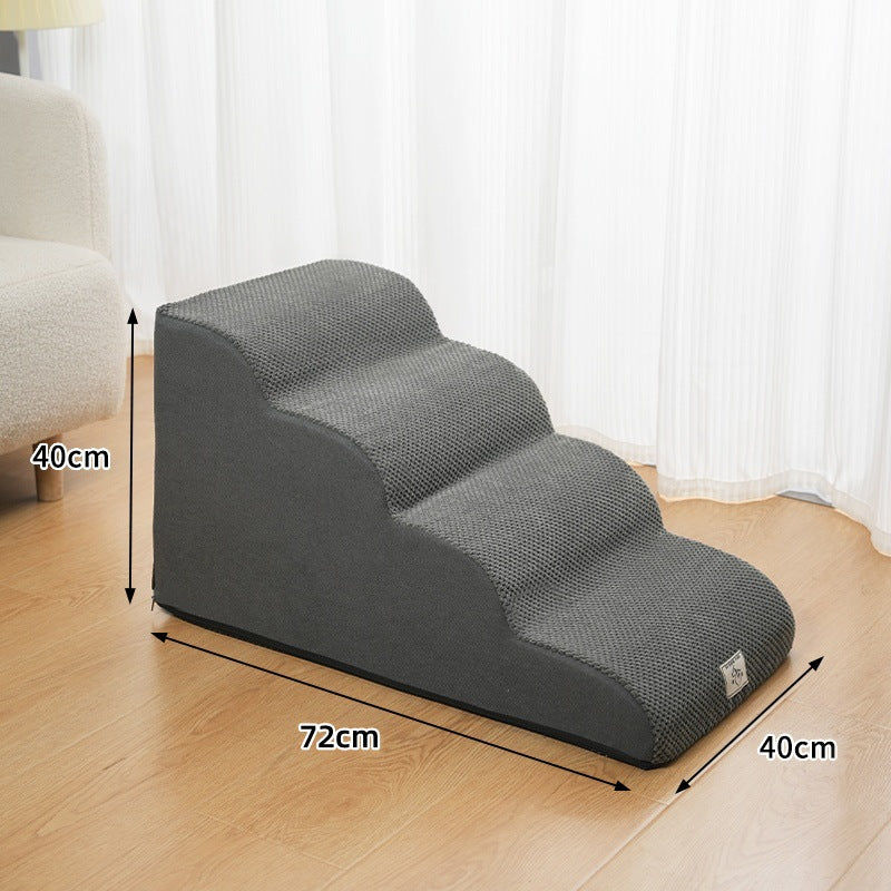 Pet Stairs with Non-Slip High-Density Foam by Select Society