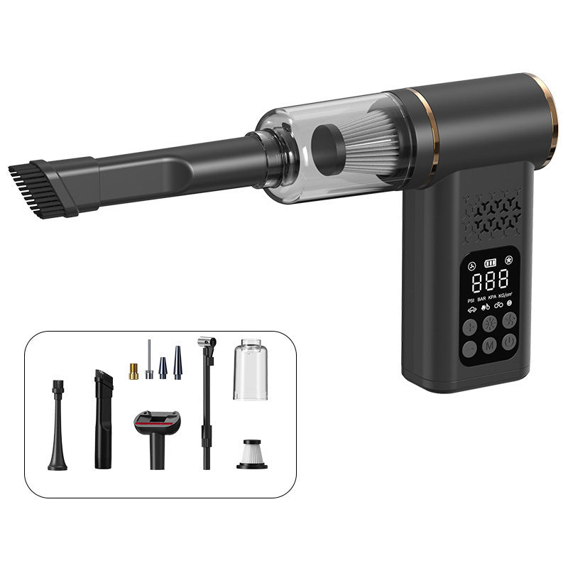 Close-up of the Select Society Car Vacuum Cleaner's powerful suction nozzle, ideal for detailed automotive cleaning.