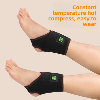 Detail of the intuitive control panel on the Select Society Electric Heating Wrist Brace for easy temperature adjustment.