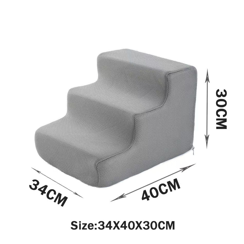 Pet Stairs with Non-Slip High-Density Foam by Select Society