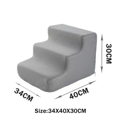 Pet Stairs with Non-Slip High-Density Foam by Select Society
