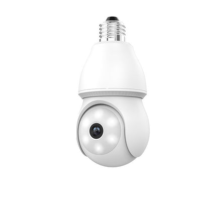 Detail of the Select Society 360° Camera Bulb's waterproof seal and robust construction for reliable outdoor use.