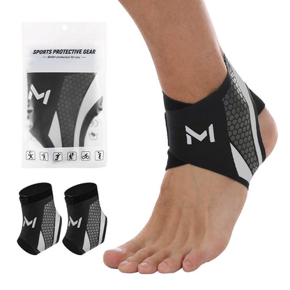 Rear view of the Select Society Ankle Brace, highlighting its seamless design for smooth, irritation-free wear.