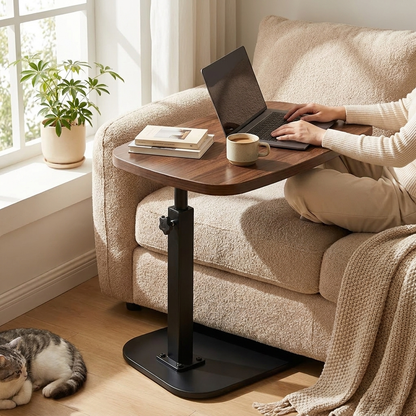 Adjustable Sofa Side Table