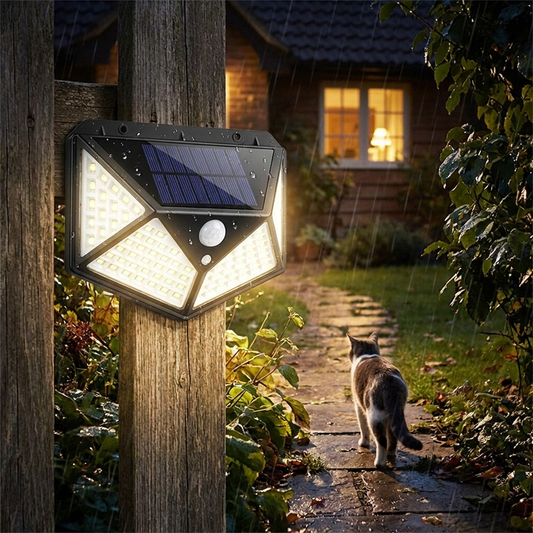 Solar Wall Light with Motion Sensor